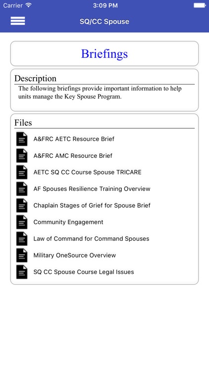 SQ/CC Spouse