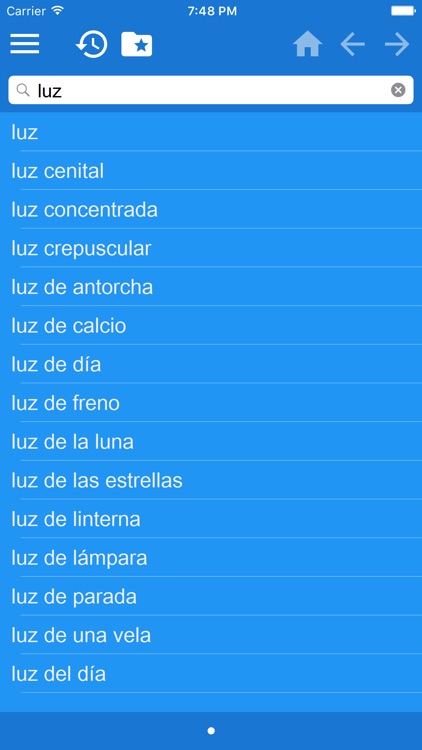 Spanish Thai dictionary