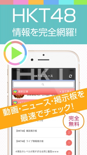 HKTまとめ for HKT48(圖1)-速報App