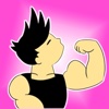 Fitness Lover Boy ● Emoji&Stickers for iMessage