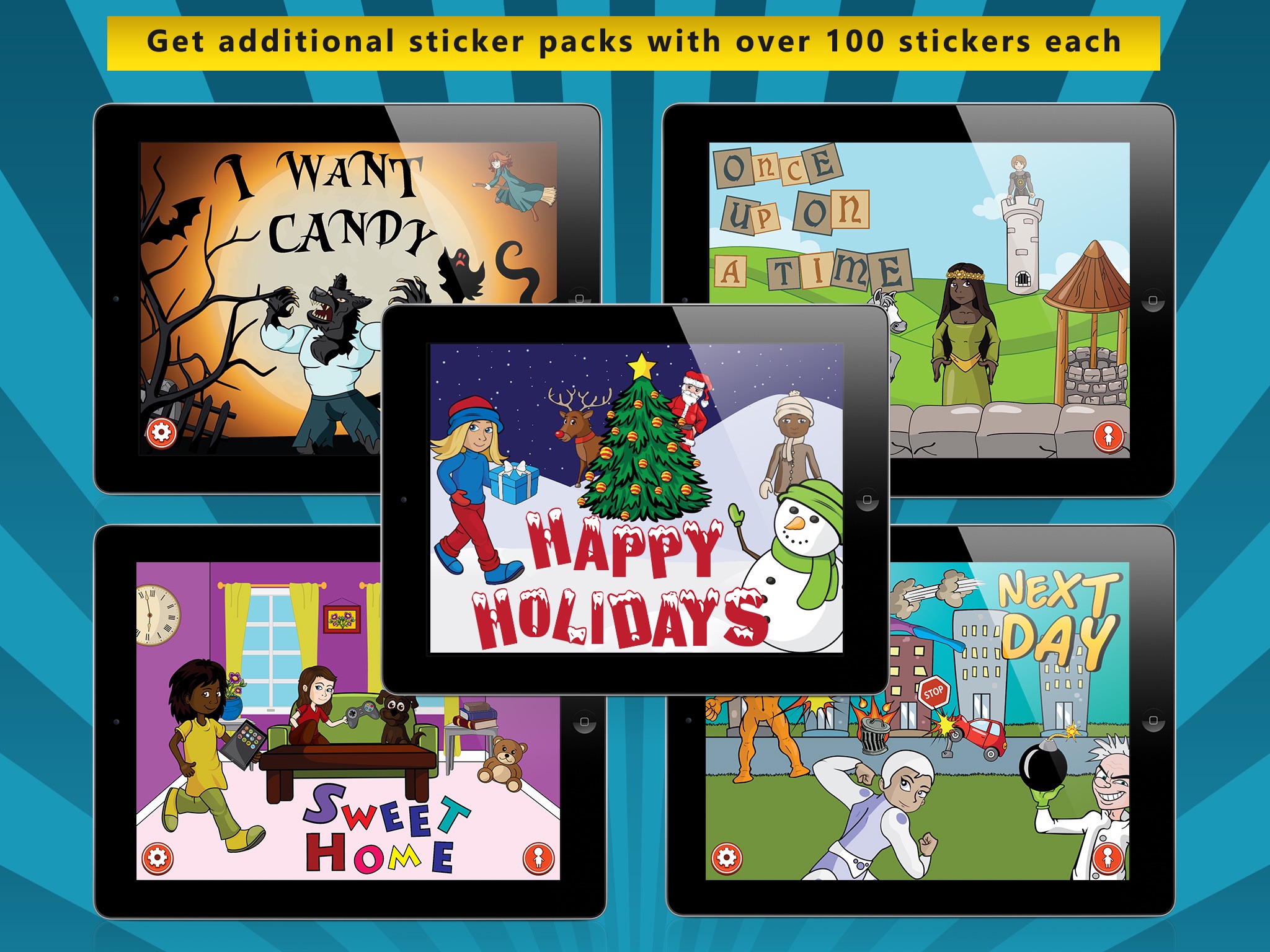 Sticker Story -  Free storybook creator for kids screenshot 4