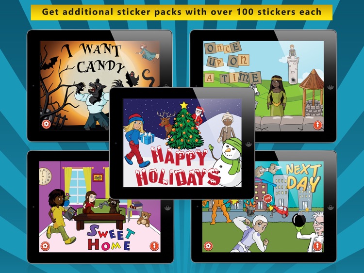 Sticker Story -  Free storybook creator for kids screenshot-3