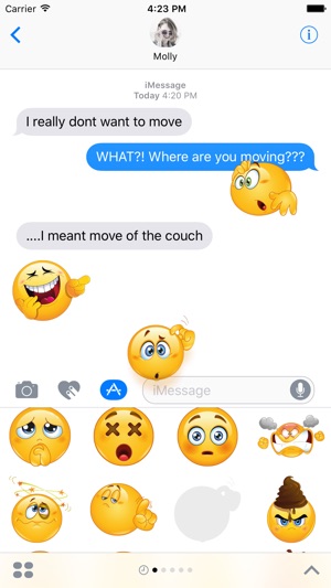 Funny Emojis for iMessage - Simply Hilar