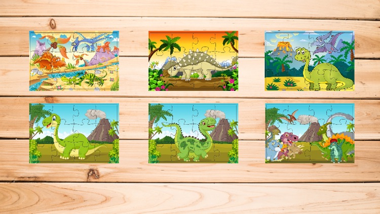 Dinosaurs Jigsaw Game HD - For Kids Toddler Puzzle