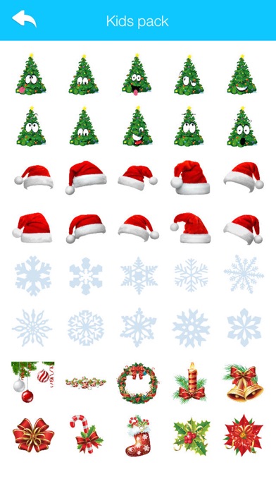 How to cancel & delete Christmas Stickers and Emoji from iphone & ipad 1