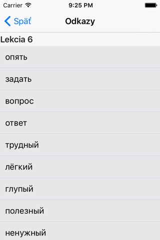 Lingea Rusko-slovenský veľký slovník screenshot 3
