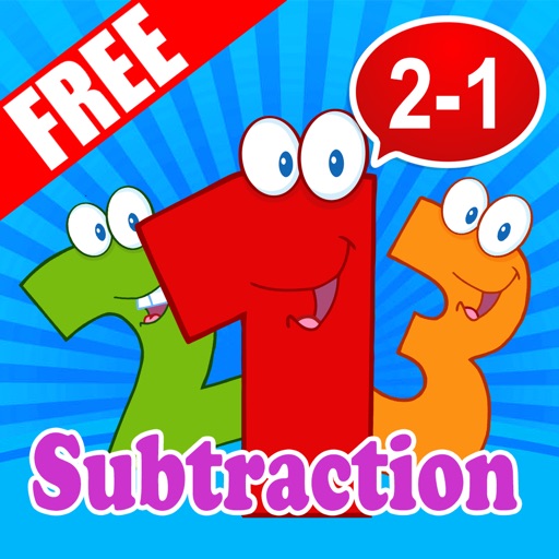 Practice Math Subtraction Worksheets 1st Grade Icon