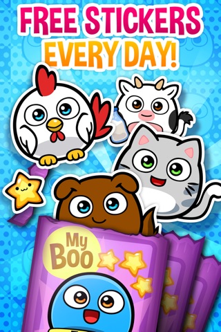 My Boo Album - Virtual Pet Sticker Book for Kids screenshot 2