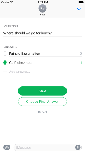 Choose - Polls in Chats(圖1)-速報App