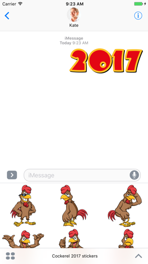 Cockerel 2017 - Stickers for iMessage(圖3)-速報App