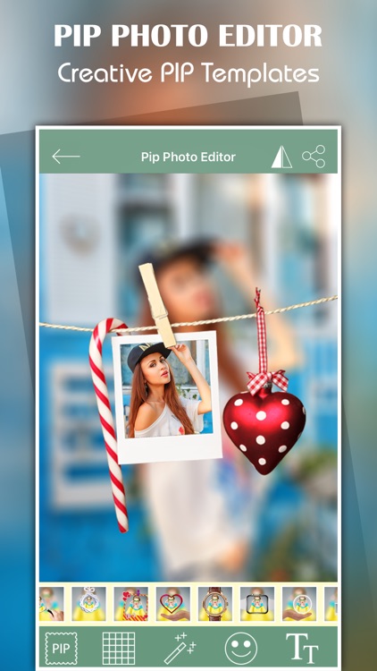 Pip Photo Editor, stickers screenshot-3