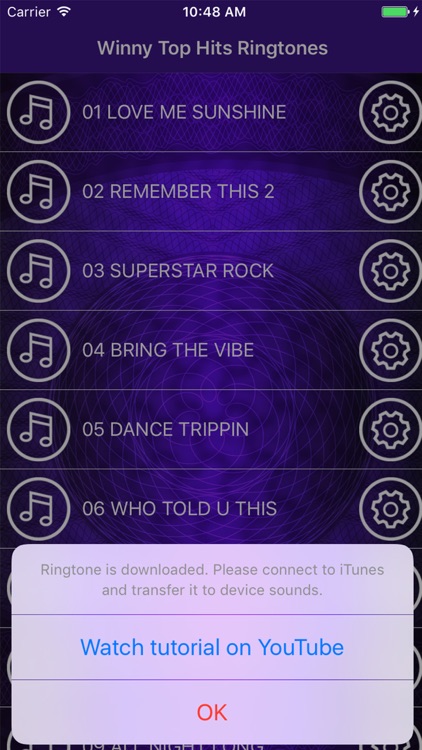 Winny Top Hits Ringtones, enjoy best melodies FREE screenshot-3
