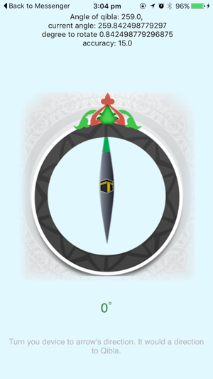 Qibla Compass Direction - اتجاه بوصلة القبلة(圖2)-速報App