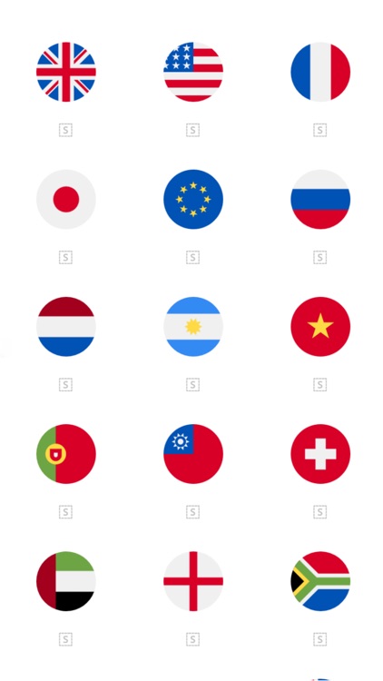 Country Flags Stickers