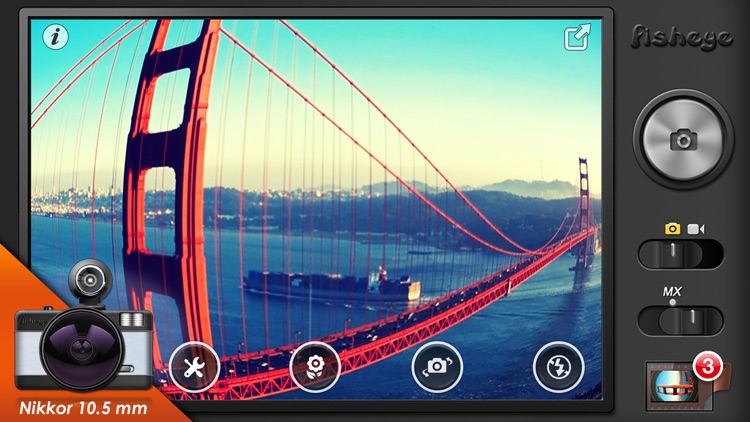 Fisheye Pro - Camera with Film, LOMO Lens, Editor
