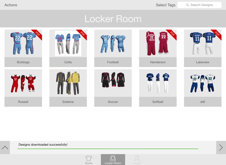 russell athletic custom uniform builder