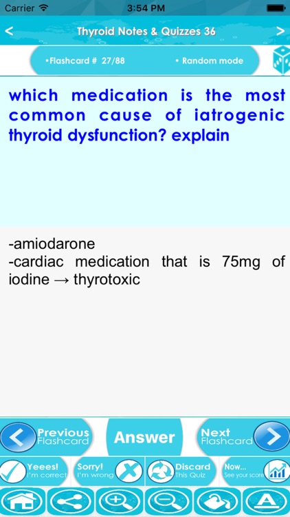 Thyroid Exam Review & Test Bank App :4500 Study Notes, Flashcards, Concepts & Practice Quiz screenshot-4