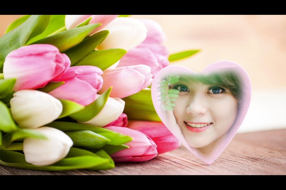 Lovely Flower Frames - cutest photo frame app. screenshot 4