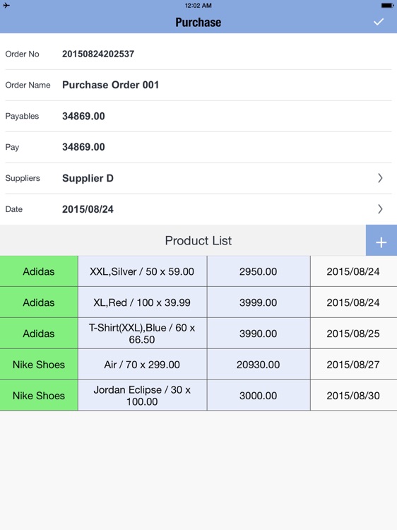 Daily Sales Tracker 3 HD-Inventory Tracker,Manager screenshot-3