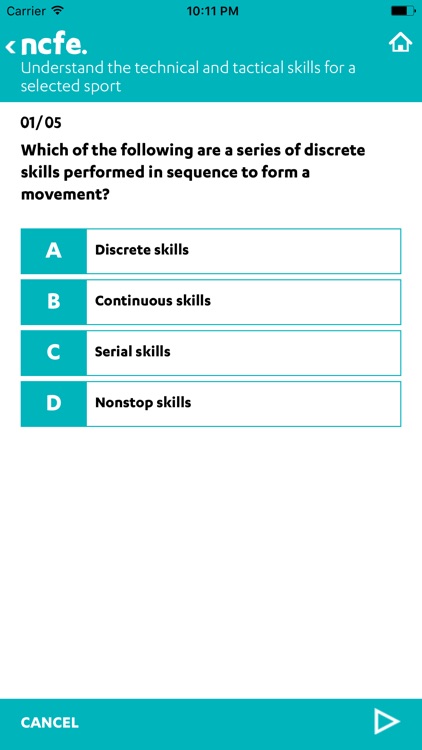 Developing sporting skills and tactical awareness