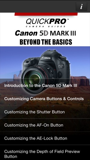 Canon 5D Mark III Beyond the Basics Quic