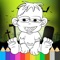Zombies the Dead Coloring Book Free Game