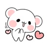 Cute Bear Love Life Sticker
