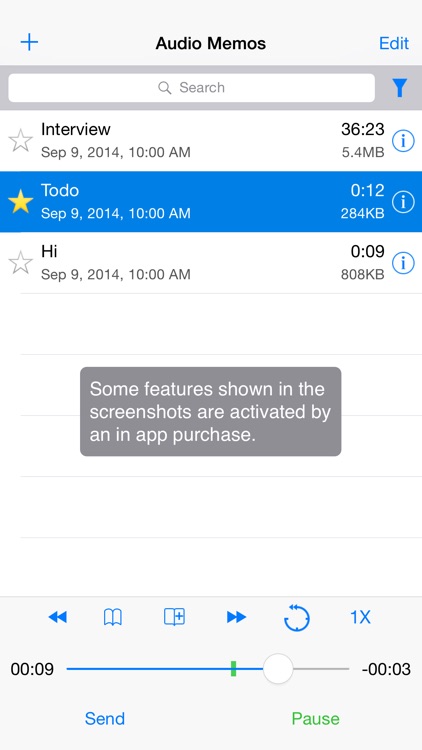 Audio Memos - The Voice Recorder