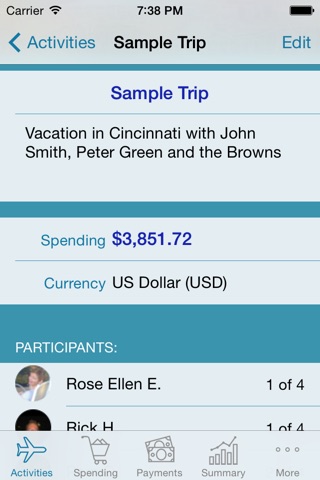 ExpenseShare - Shared Expenses screenshot 2