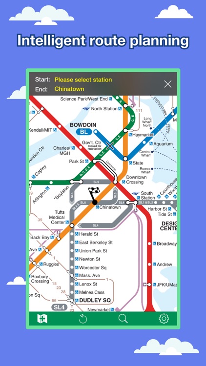 Boston Transport Map - Subway Map by OnDemandWorld