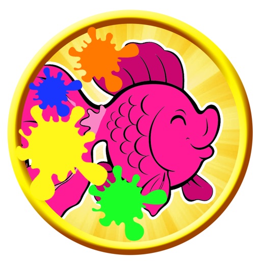 Guppie And Friend Coloring Page Game Free For Kids iOS App