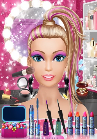 Pop Star Makeover: Girls Makeup and Dress Up Games screenshot 3