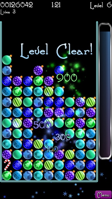 How to cancel & delete Orbs Match Christmas : Blast 3, 2 icy ball puzzle from iphone & ipad 3