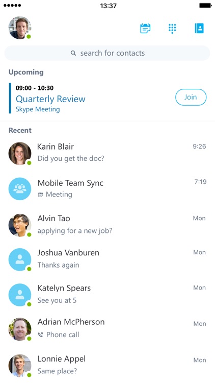 Skype for Business screenshot-0