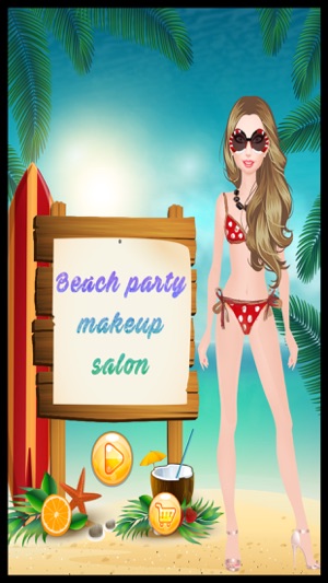 Beach Party Makeup Salon