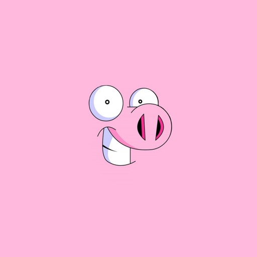 Funny Pig Animated Sticker icon