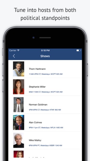 Political Talk Radio+ Conservative and Progressive(圖3)-速報App