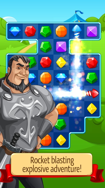 Knight Girl - Match 3 Puzzle screenshot-0