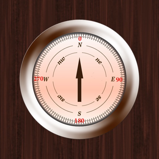 Qibla direction compass | share & save locations icon