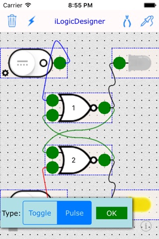 Digital Gate Circuit Simulator screenshot 3