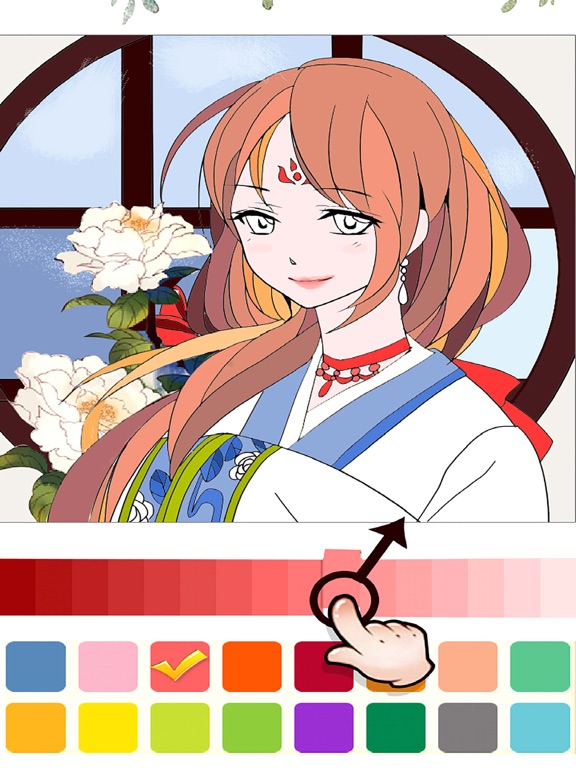 「塗り絵加工 - 大人の色塗りゲーム」 - iPadアプリ | APPLION