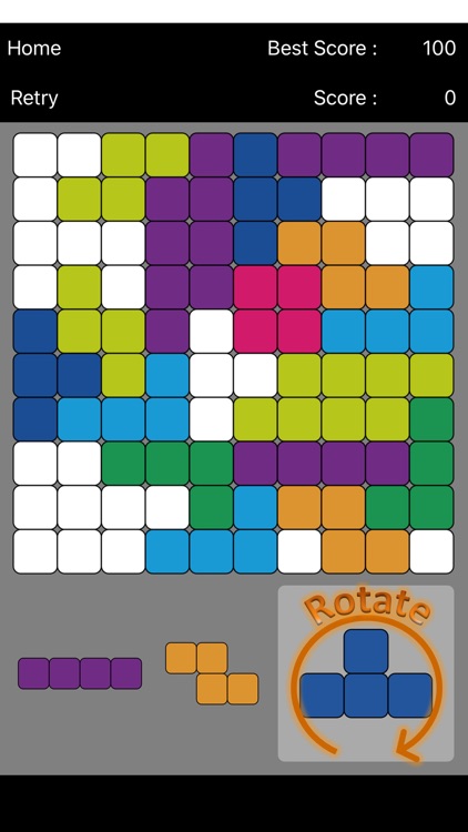 PuzzleErase -Rotate, Fit and Erase-