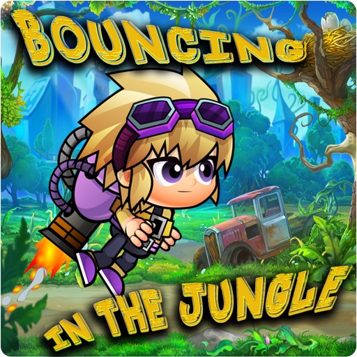 Bouncing in the jungle Icon