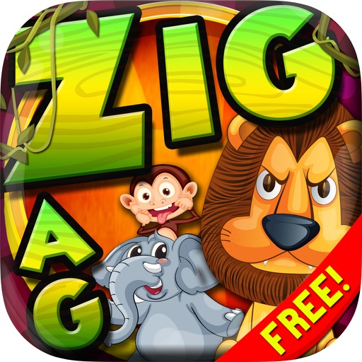 Word Zigzag Crossword Puzzle for Animal in the Zoo icon