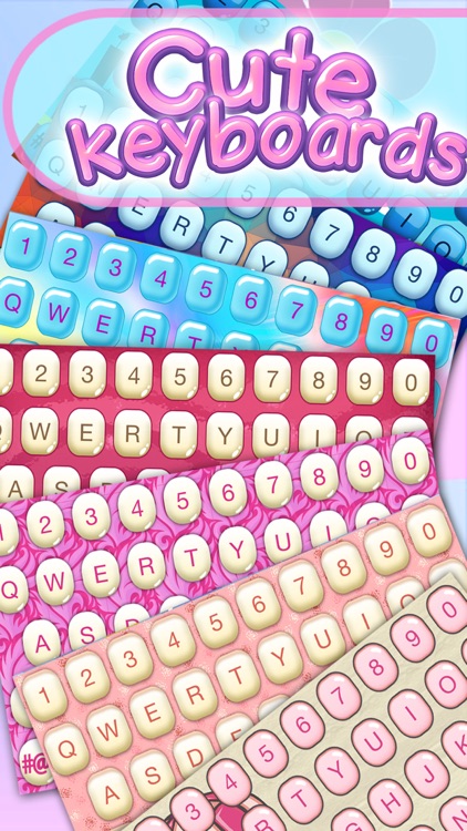 Cute Keyboards – Colorful Themes and Background.s