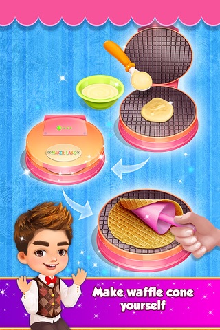 Ice Cream 2 - Sweet Frozen Desserts Making Fever screenshot 3