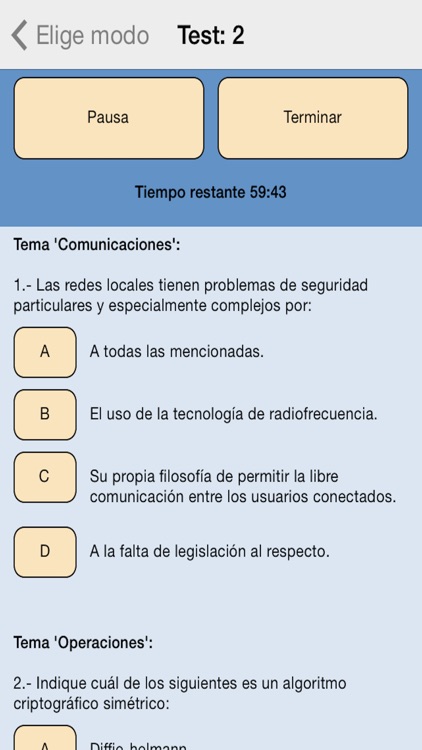 Informática Test screenshot-4