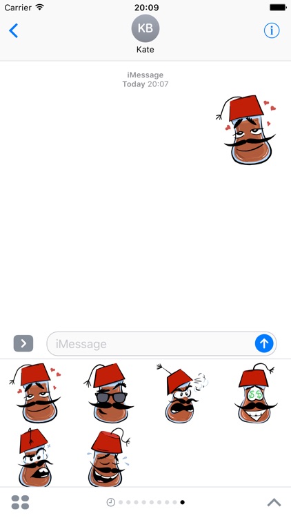Bardak Abi - stickers for iMessage