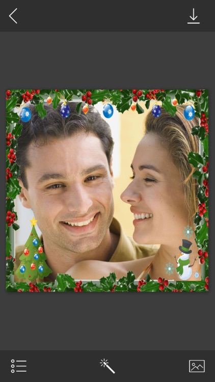 Creative Xmas Hd Photo Frames - Magic Frames