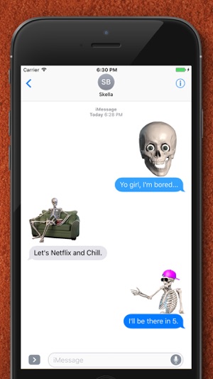 Skelly Stickers: Skulls and Skeletons(圖5)-速報App